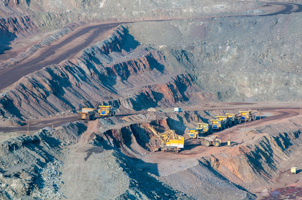 kopalnia rudy żelaza - Zdjęcie, obraz