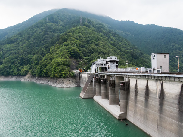 Ikawa Dam v Shizuoka, Japonsko - Fotografie, Obrázek