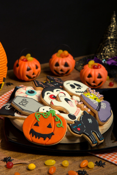 Cookies d'Halloween effrayants
  - Photo, image