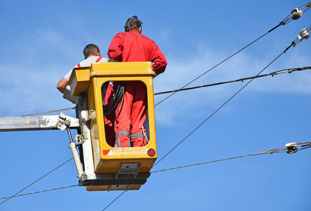 Electricians are working - Photo, Image