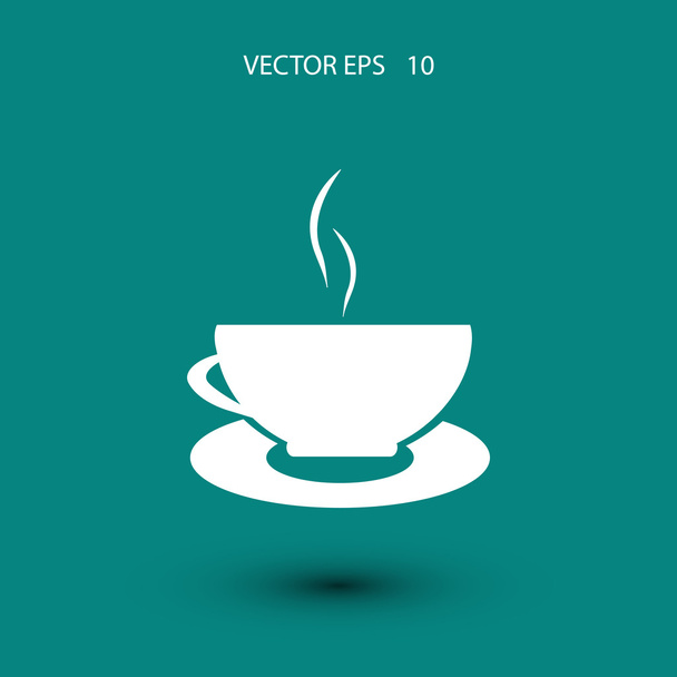 Icono de café vector
 - Vector, imagen