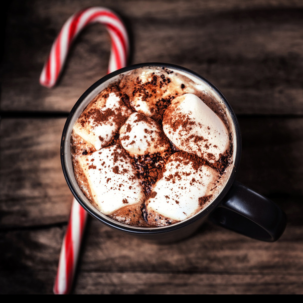 Cocoa Mug with Marshmallows  - Zdjęcie, obraz