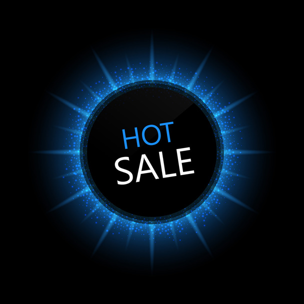 Vector modern hot sale banner - Διάνυσμα, εικόνα