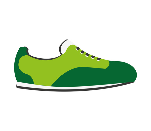zapatos tenis deporte equipo icono
 - Vector, Imagen