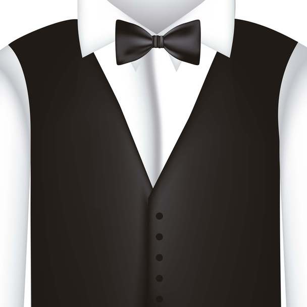 black suit - Vector, Image