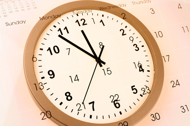 zegar i kalendarz - Zdjęcie, obraz