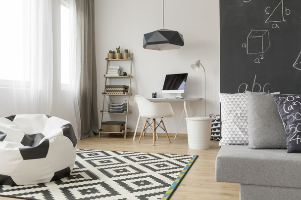 Functional teen room in a new style idea - Foto, Imagen