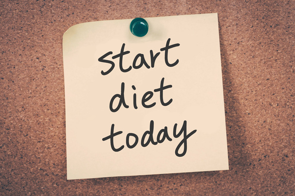 start diet today - 写真・画像