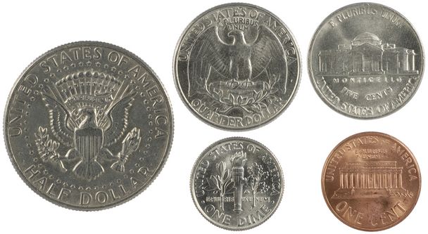 centavos americanos
 - Foto, Imagem