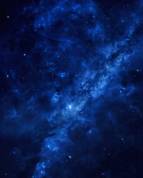 Space background with lots of stars and nebulae - Photo, Image