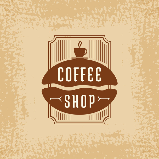 Coffee design template - ベクター画像