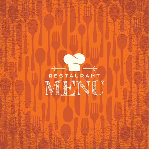 Restaurant menu card design - Vector, Image