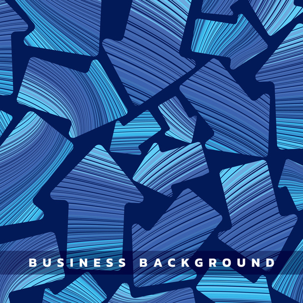 business arrows background - Vector, Imagen