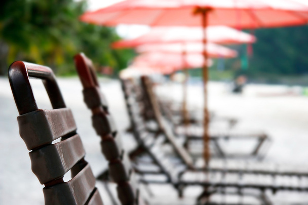 close up of beach chairs - Photo, Image
