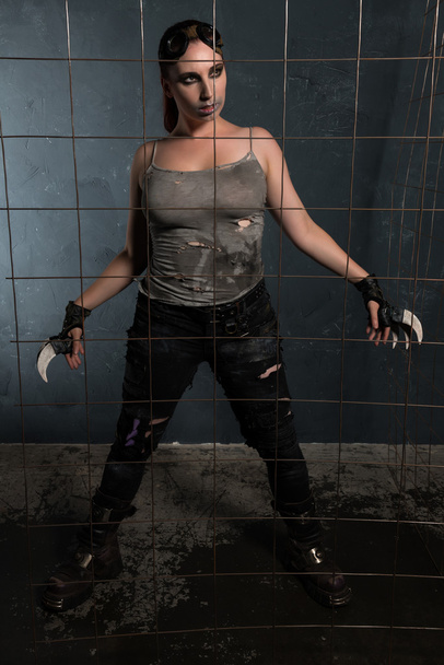 Cosplay γυναίκα πολεμιστής - Φωτογραφία, εικόνα