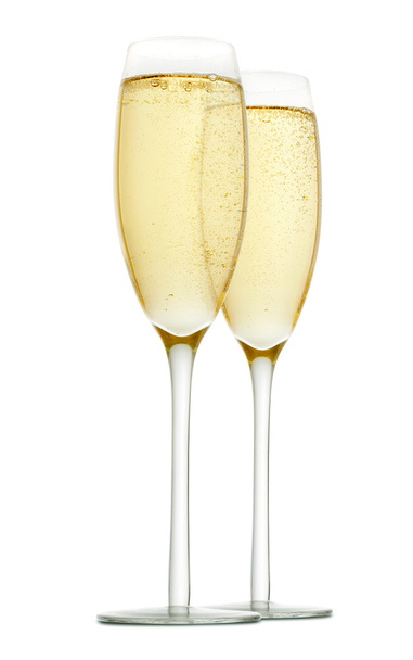 Kaksi lasillista samppanjaa - Valokuva, kuva