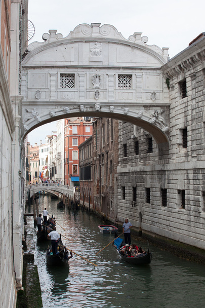Seufzerbrücke in Venedig - Foto, Bild