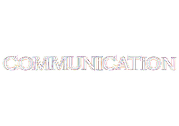 Słowo wektor komunikacji - Wektor, obraz