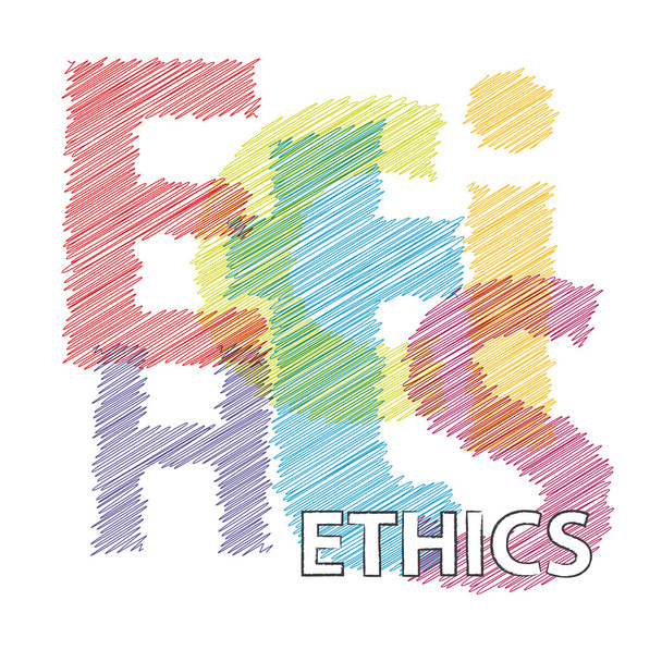 Vector ethics. Broken text - Vector, Image