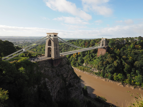 Clifton Suspension Bridge a Bristol - Foto, immagini