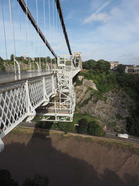 Clifton Suspension Bridge v Bristolu - Fotografie, Obrázek