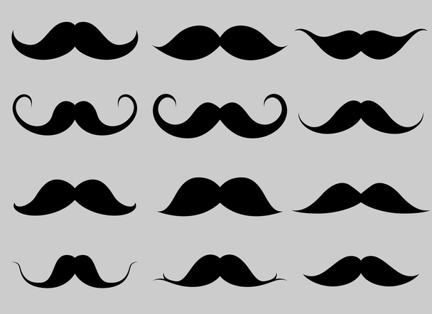 Moustaches Formes Set
 - Vecteur, image