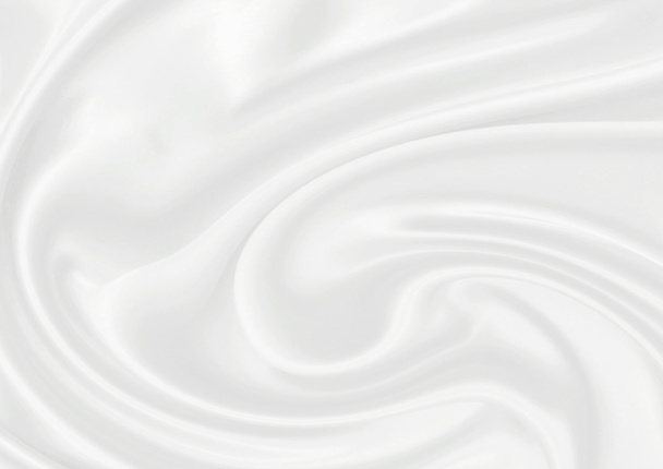Гладкий элегантный белый шелк - Фото, изображение
