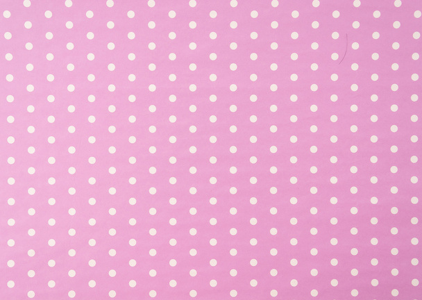 white polkadot with pink background - Foto, Imagem