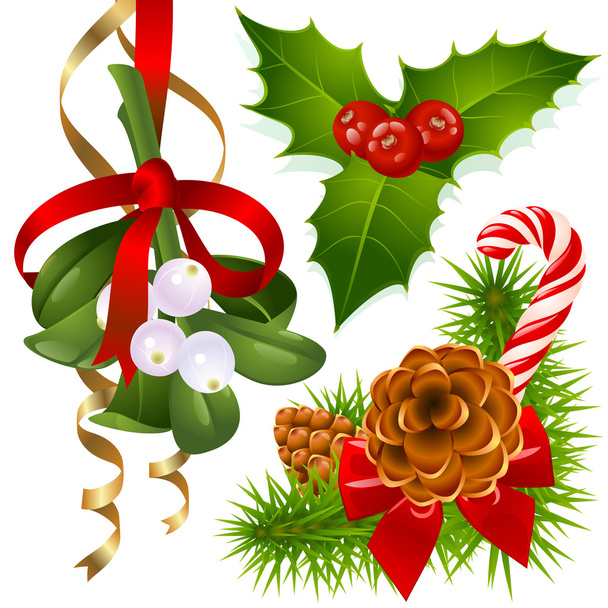 Vánoční dekorace - Vektor, obrázek