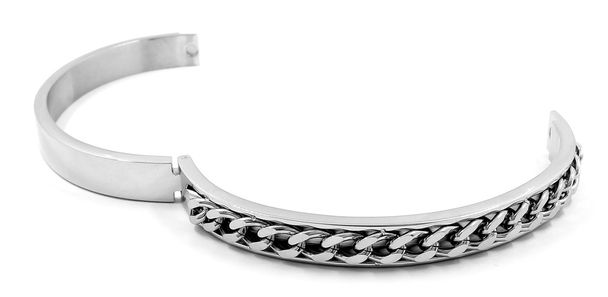 Bracelet bijoux dames - Acier inoxydable
 - Photo, image