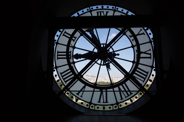 Clock at the Musee D'Orsay - Foto, imagen