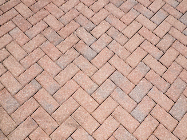 closeup view of brick pavers - Фото, изображение