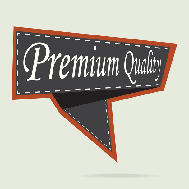Badges, Premium quality label, vector sale tag illustration - Vector, Image