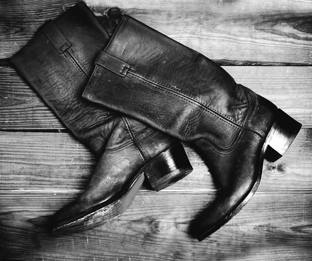 moda botas de estilo antigo
 - Foto, Imagem