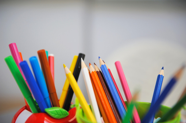 Assortment of colored pencils - Fotografie, Obrázek