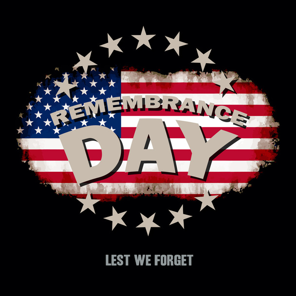 Lest we forget text memorial vector - Vector, Image