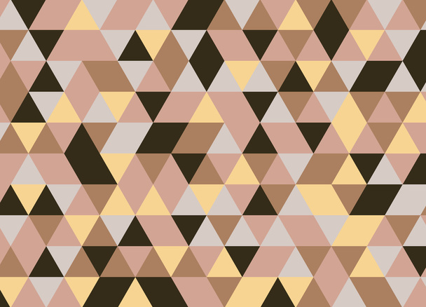 Colorful geometric triangle pattern. Abstract vector background. - Vektor, kép