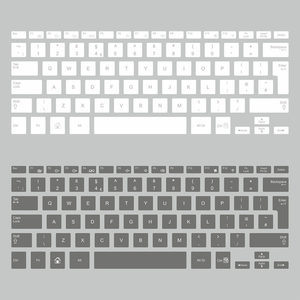 клавіатура комп'ютера. вектор
 - Вектор, зображення