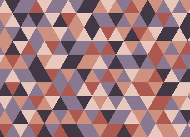 Colorful geometric triangle pattern. Abstract vector background. - Вектор,изображение
