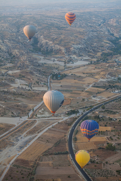 Hot air balloons in Cappadocia - Valokuva, kuva