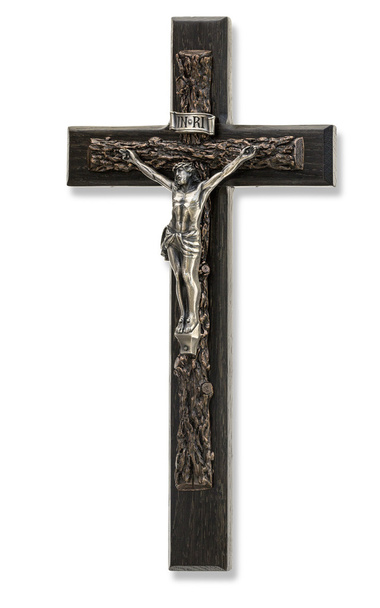 Kruzifix mit Jesusfigur - Foto, Bild