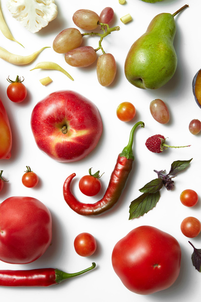 Healthy food on a white background - Valokuva, kuva