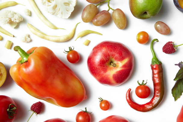 Healthy food on a white background - Valokuva, kuva