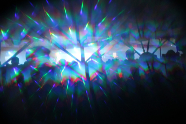 абстрактні вогні нічний клуб танцювальний вечірній фон
 - Фото, зображення