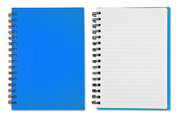 Libro de notas azul cielo
 - Foto, Imagen