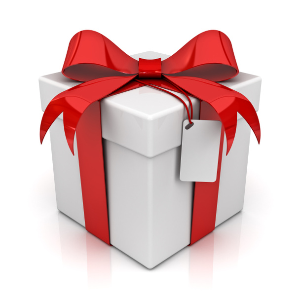 Gift box isolated on white background - Photo, image