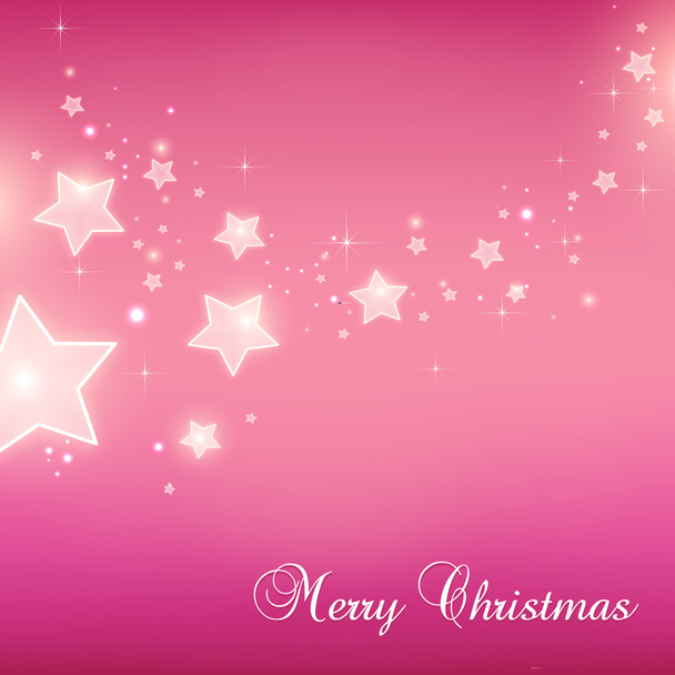 Lesklé Vánoční pozadí s hvězdami a místem pro text. Blahopřání k novému roku. Vektorová EPS ilustrace - Vektor, obrázek