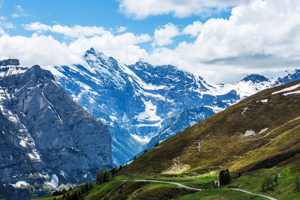 Kleine Scheidegg en Suiza
 - Foto, Imagen