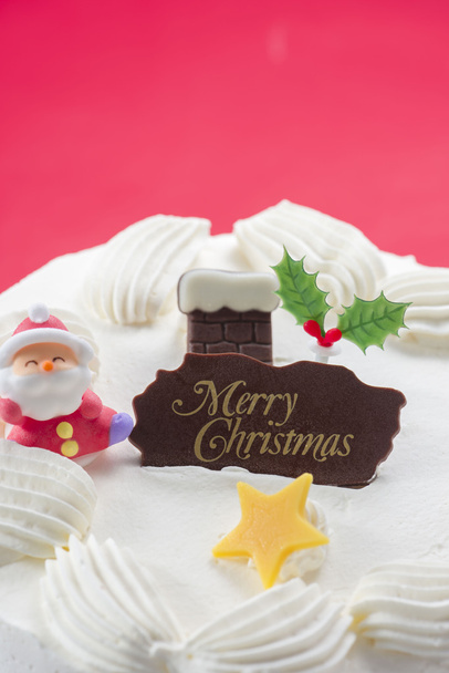December's sweet and delicious Christmas cake - Foto, Imagem