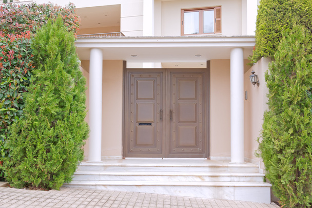 πόρτα του σπιτιού, Αθήνα - Φωτογραφία, εικόνα
